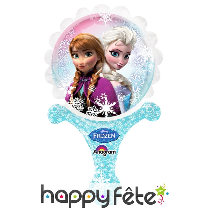 Ballon reine des neiges de 15 X 30cm