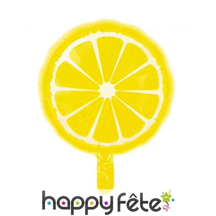 Ballon rondelle de citron