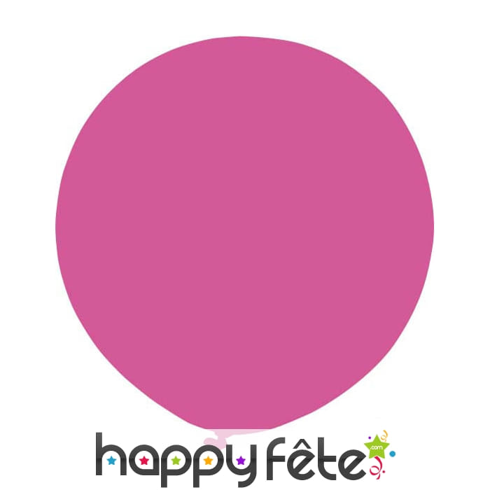 Ballon rose géant. circonférence 3.5 m