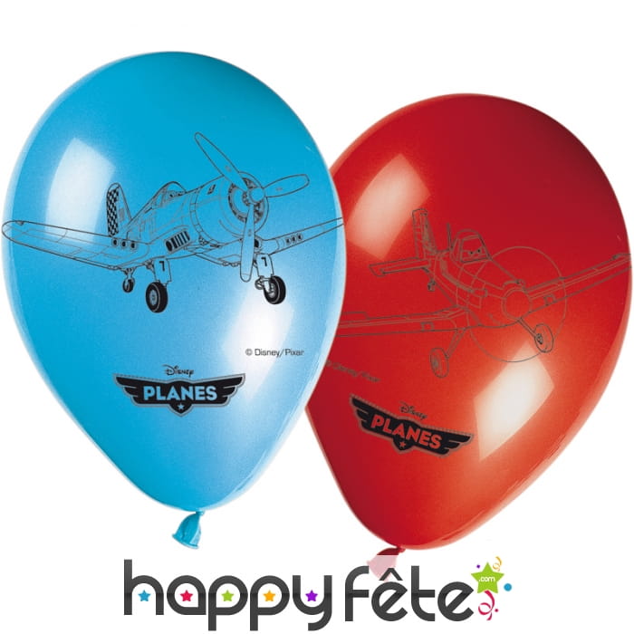 Ballons ronds imprimé Planes