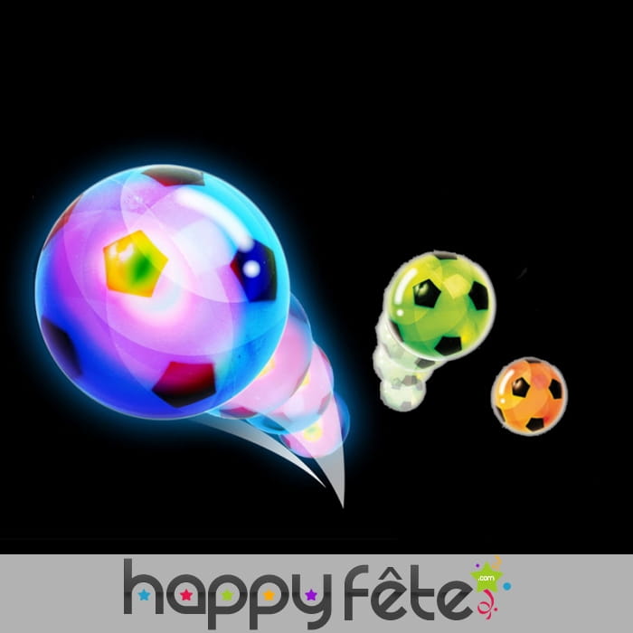Balle rebondissante lumineuse de foot
