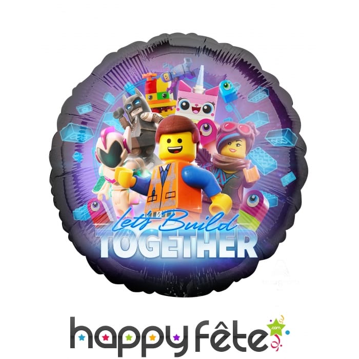 Ballon rond Lego La Grande Aventure de 43 cm