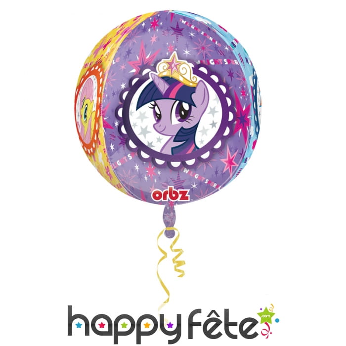 Ballon rond mon petit poney