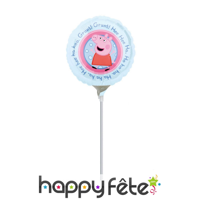 Ballon rond Peppa Pig de 23 cm