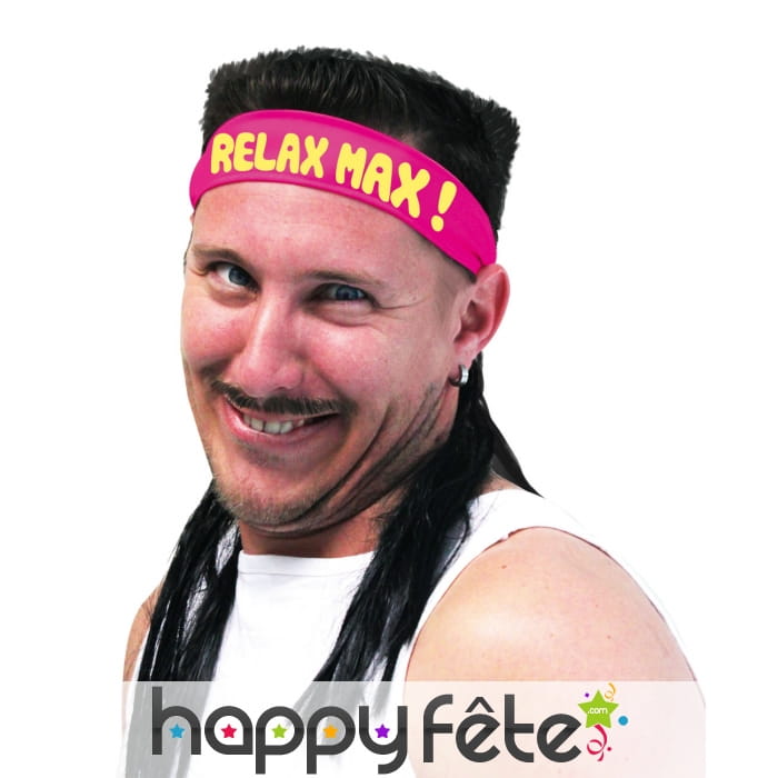 Bandeau rose Relax Max avec coupe mulet