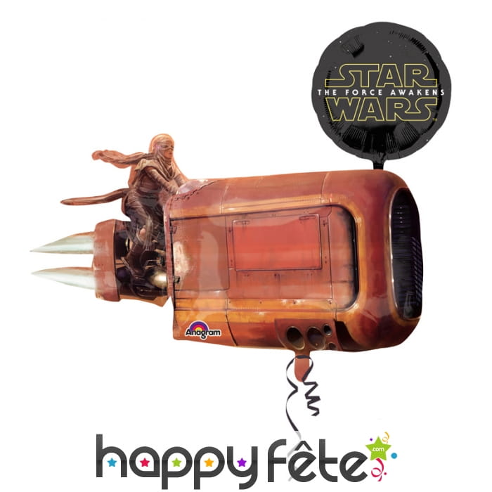 Ballon Rey sur son vaisseau des sables