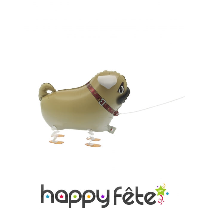 Ballon silhouette de carlin, 56 cm