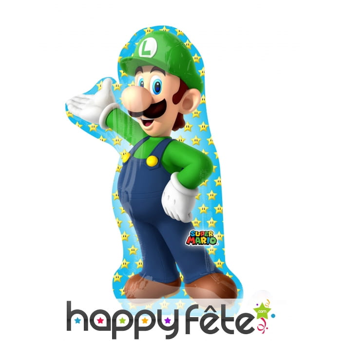 Ballon silhouette de Luigi , 50 x 96 cm