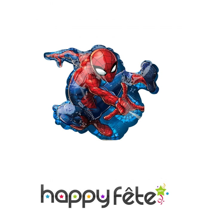 Ballon silhouette de Spiderman, 25 cm