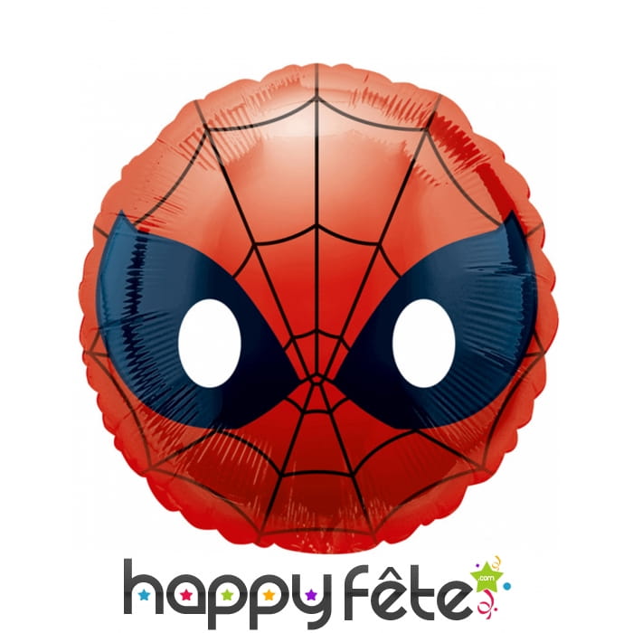 Ballon Spiderman émoticone de 43cm