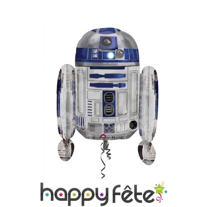 Ballon silhouette R2D2 Star Wars 55 x 66 cm