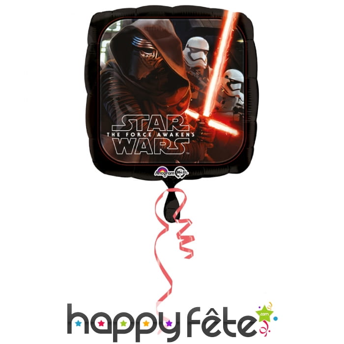 Ballon star wars épisode 7, carré
