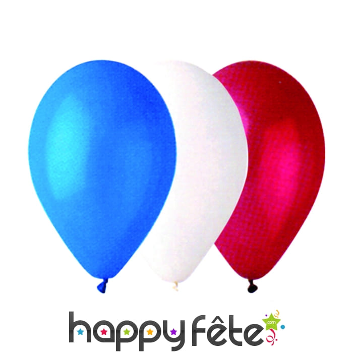 Ballons tricolores