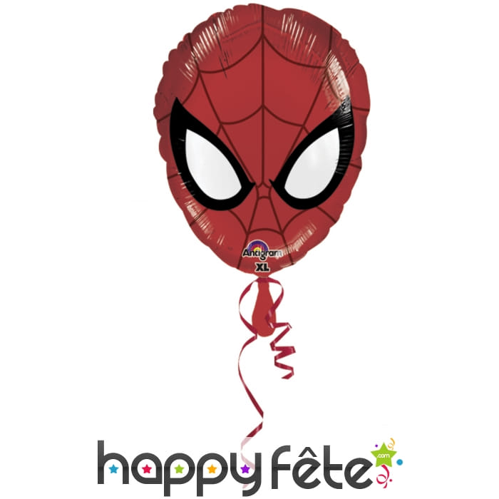 Ballon tête de Spiderman
