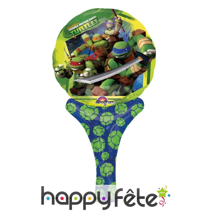 Ballon tortue ninja de 15 x 30cm
