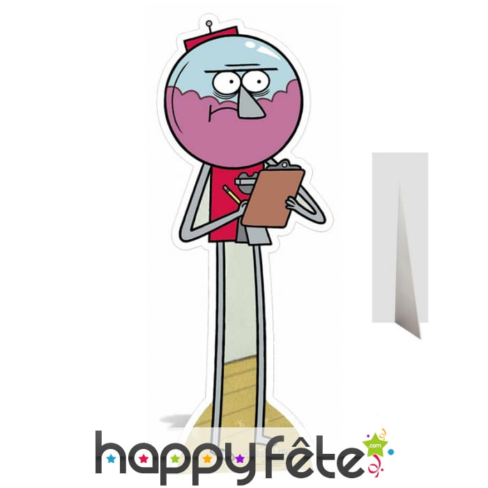 Benson taille réelle en carton, Regular show