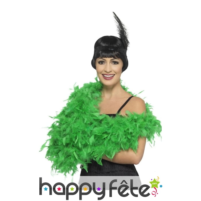 Boa vert de 180cm, 80g