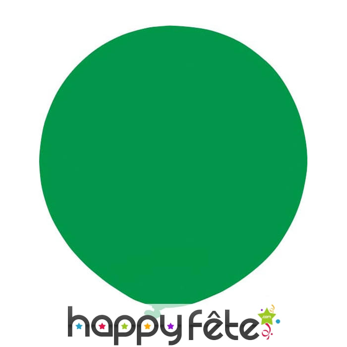 Ballon vert géant. circonférence 3.5 m