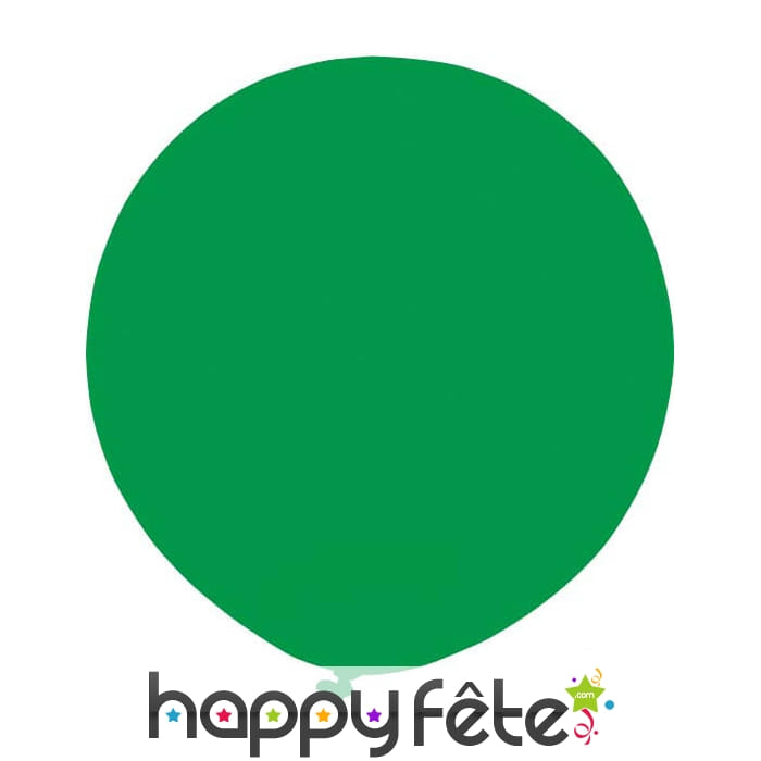 Ballon vert géant. circonférence 4.5 m