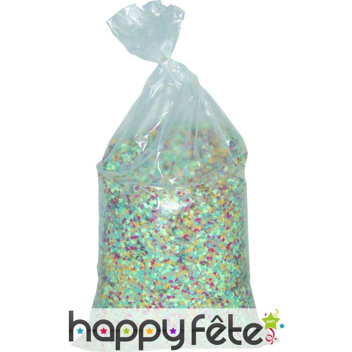 Confettis 10 kg multicolores luxe