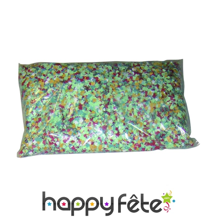 Confettis 1kg multicolores