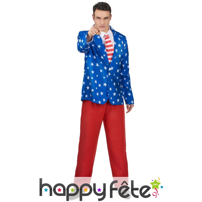 Costume 3 pièces Amérique
