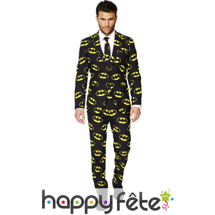 Costume 3 pièces logo de Batman