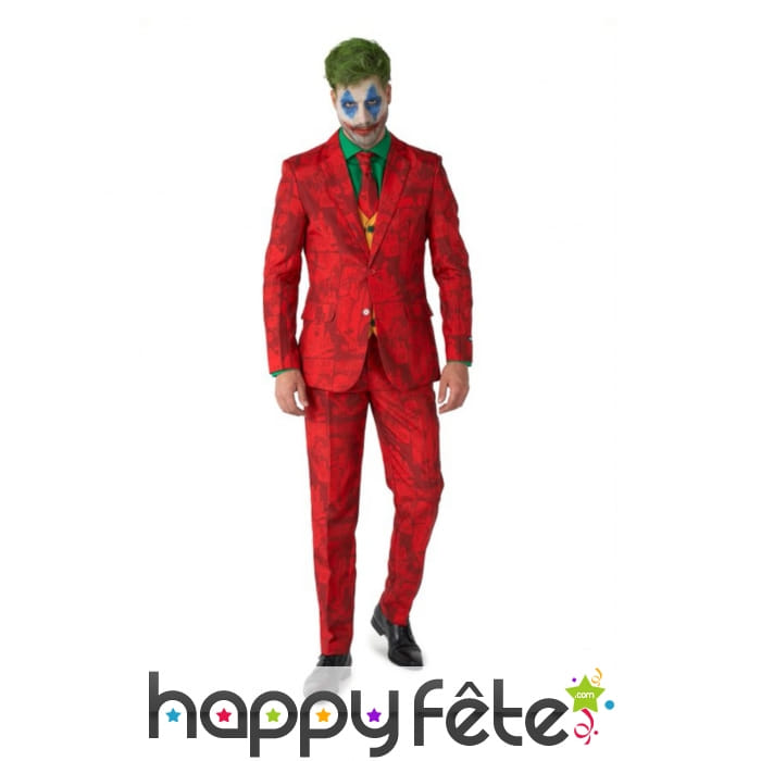 Costume 4 pièces du Joker pour adulte