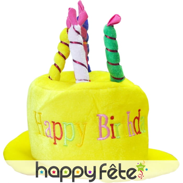 Chapeau anniversaire