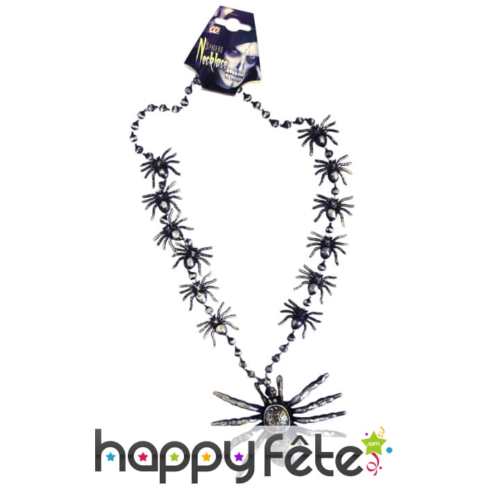 Collier araignées