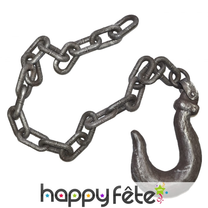 Chaine avec crochet