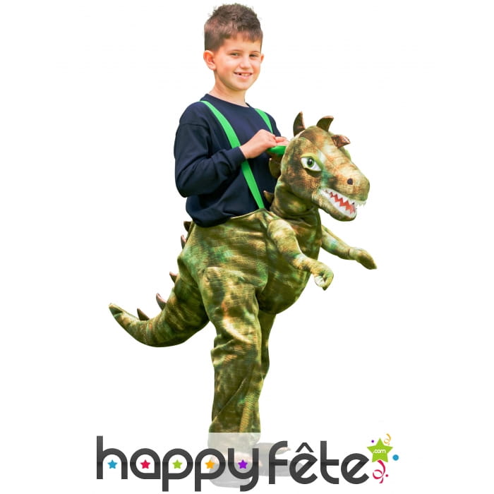 Costume à dos de dinosaure pour enfant