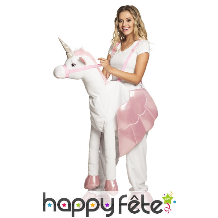 Costume à dos de licorne pour femme