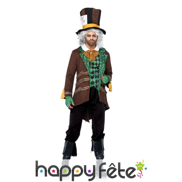 Costume adulte du chapelier fou