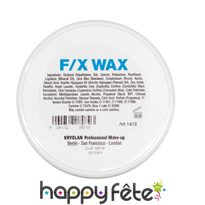 Cire à pétrir, pour effets spéciaux