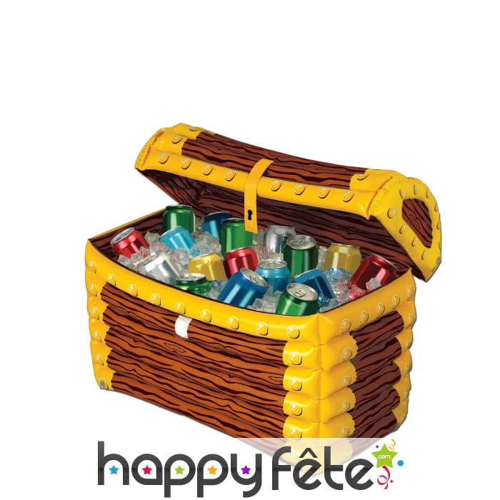 Coffre au trésor glacière gonflable