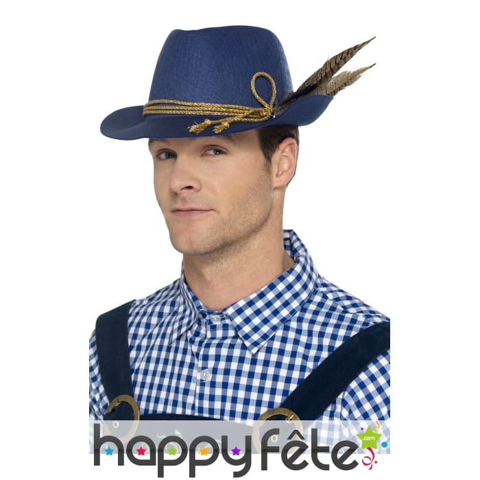Chapeau bavarois Oktoberfest traditionnel