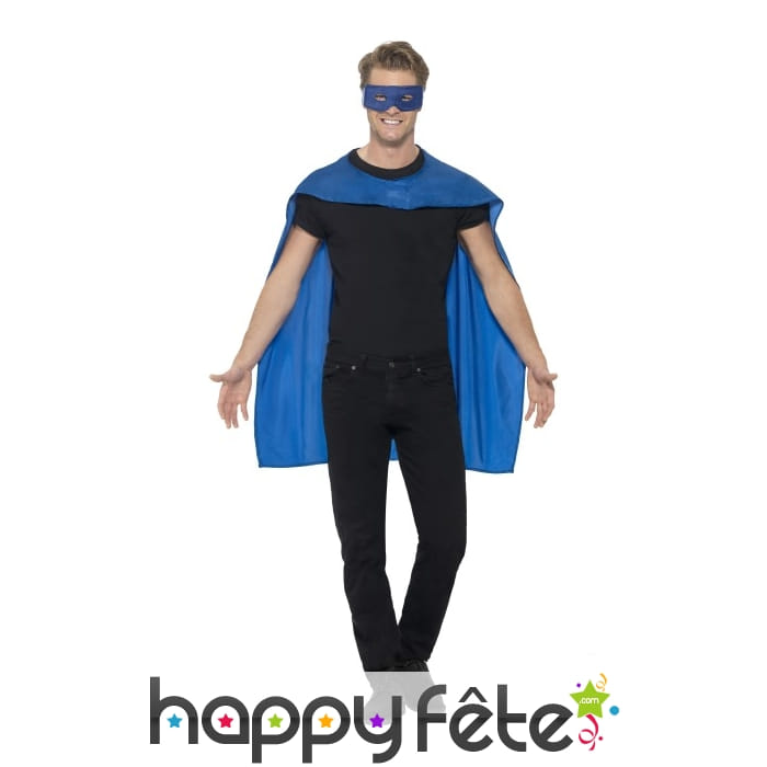 Cape bleue pour adulte