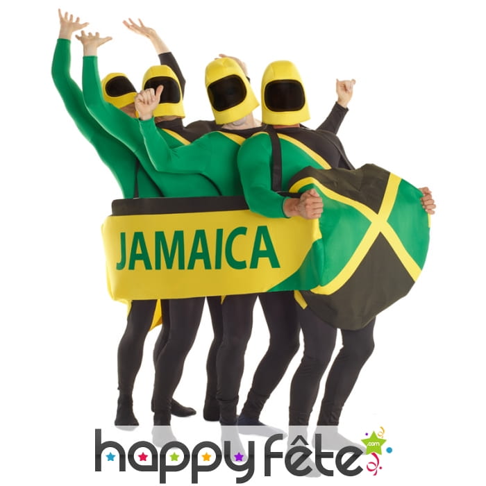 Costume bobsleigh rasta rocket