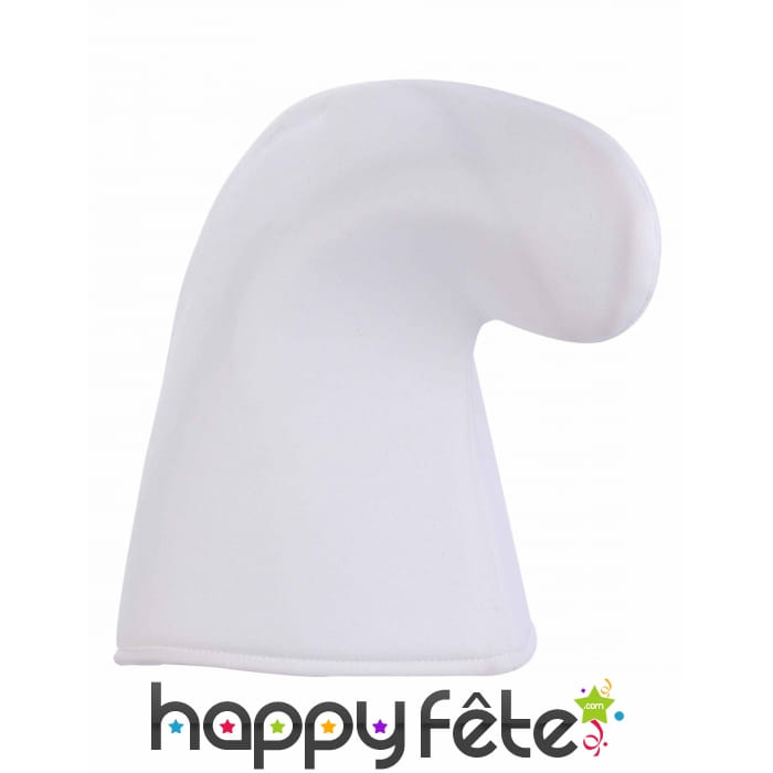 Chapeau blanc uni de nain