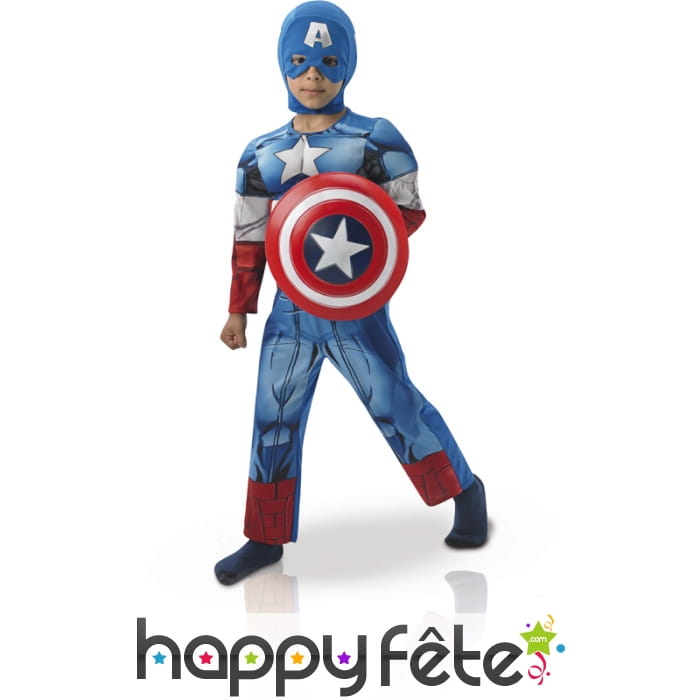 Costume captain america the winter soldier, enfant