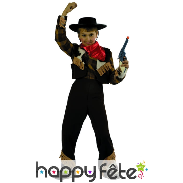 Costume cow boy vachette