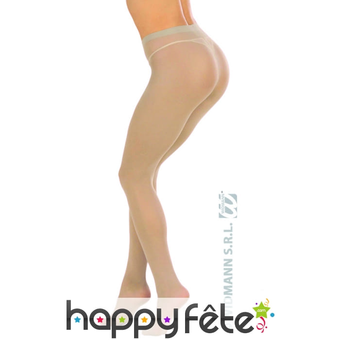 Collants couleur chair de taille standard