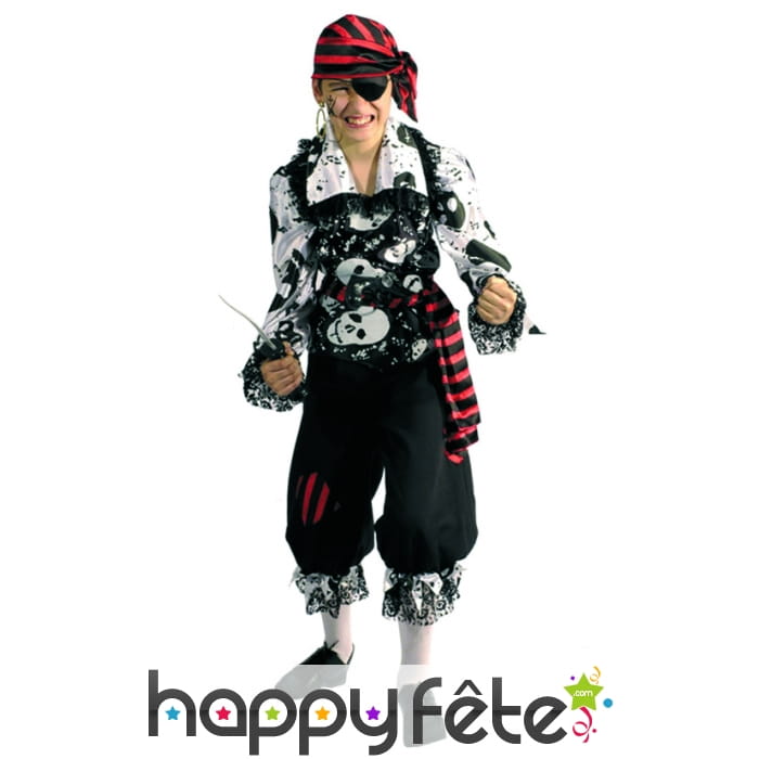 Costume capitaine enfant pirate