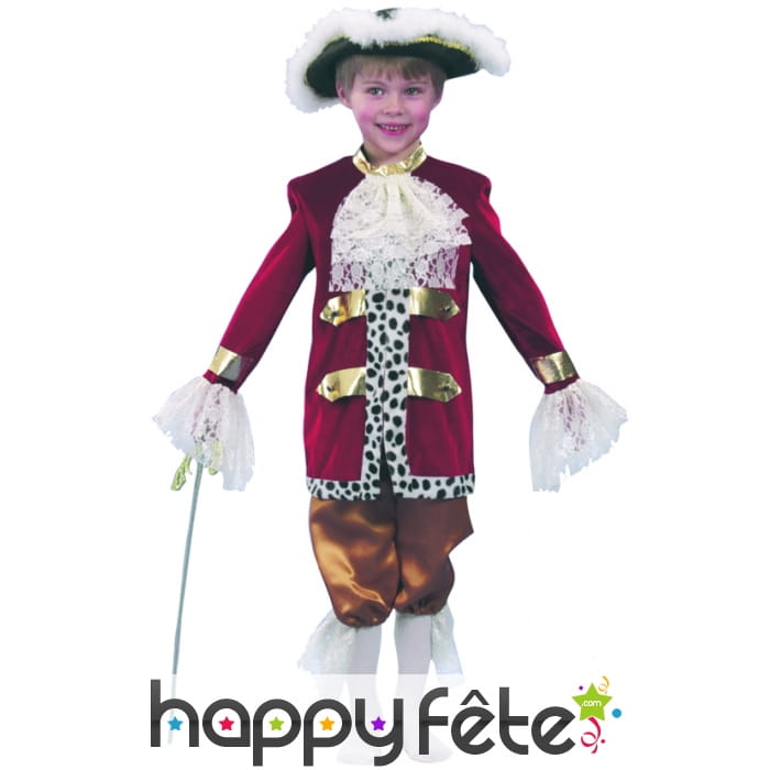 Costume Casanova enfant