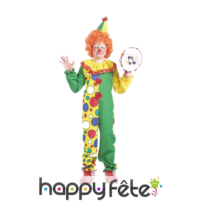 Costume clown enfant