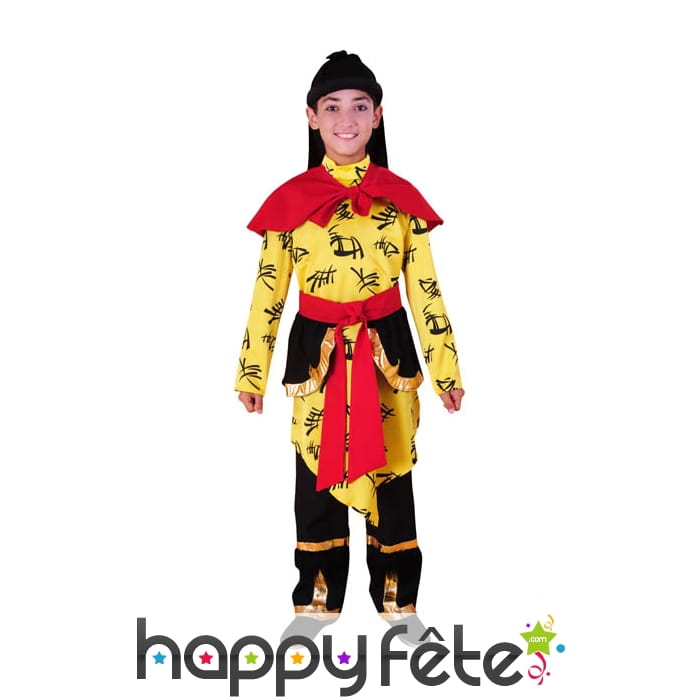 Costume chinois garçon