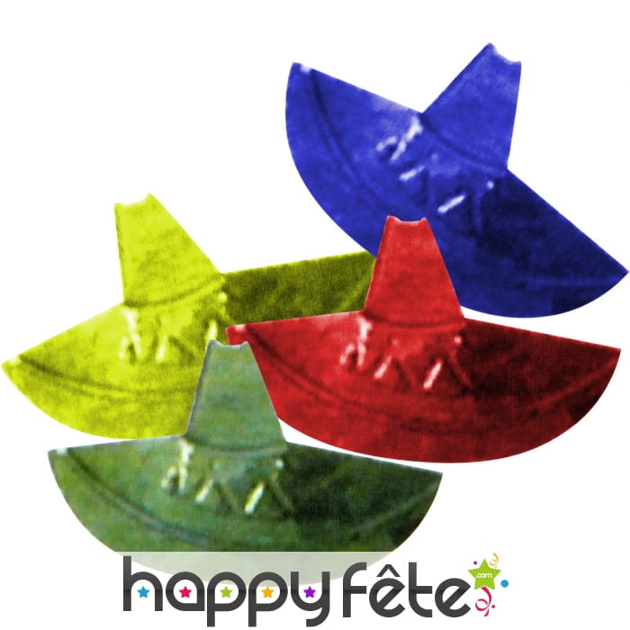 Confettis chapeau mexicain