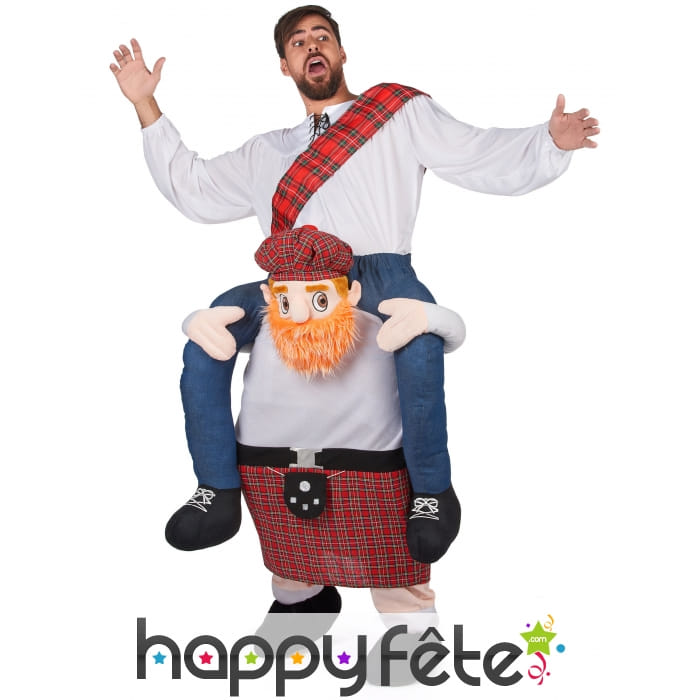 Costume Carry Me Écossais pour adulte