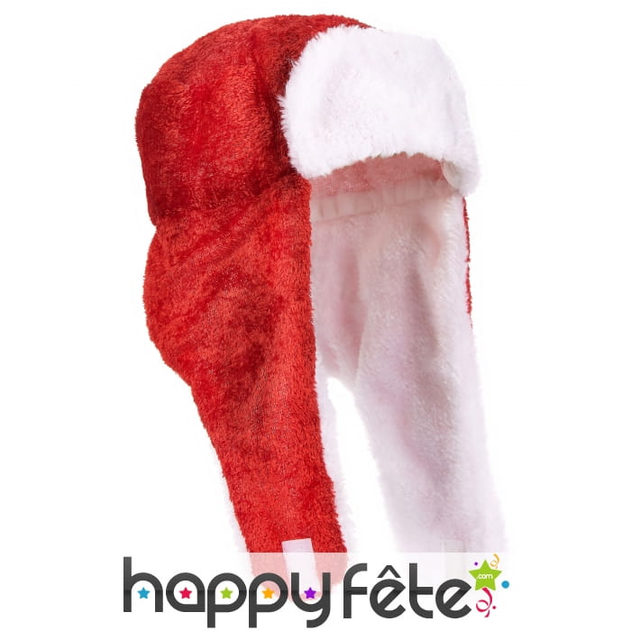 Casquette cache oreilles de père Noël